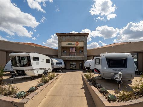 Tom's camperland arizona - Tom's Camperland is your local RV dealer in Mesa, Surprise, Avondale and Tucson, Arizona. We have some of the top brand name RVs for sale at incredible prices. Stop in today at any one of our four full service RV dealerships. Skip to main content. Mesa. View RVs. 480.894.1267. Surprise. View RVs. 623.977.2888 . Avondale. …